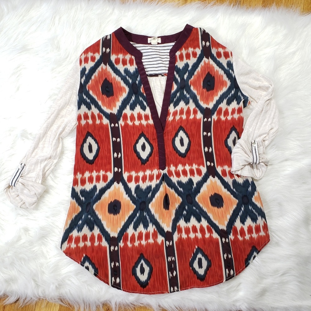 ANTHROPOLOGIE TINY Tribal Print (S)